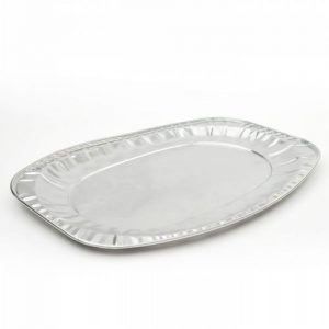 Snack Oval Platter Foil