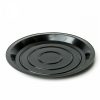 17" BLACK PLASTIC FLAT TRAY (P451N)