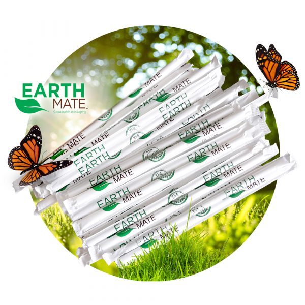 Earthmate Biodegradable Straws