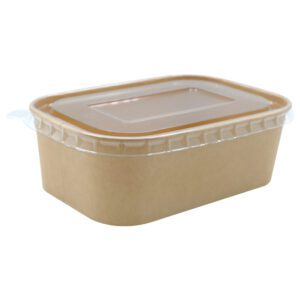 Rectangular Kraft Container (750ml)
